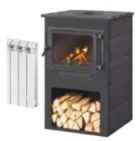 Отопительные печи с водяным контуром купить в Могилеве недорого