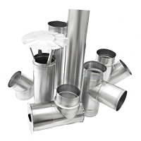 Дымоход оцинкованный фото