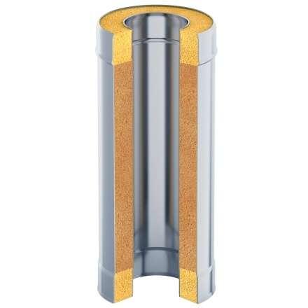 Труба-термо 0,5 м GS AISI 430-430-0,8-0,5 мм в Могилеве