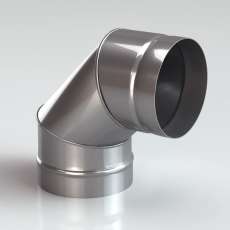 Колено (Отвод) 90 из нерж. ст. 430-0,8 мм купить в Могилеве