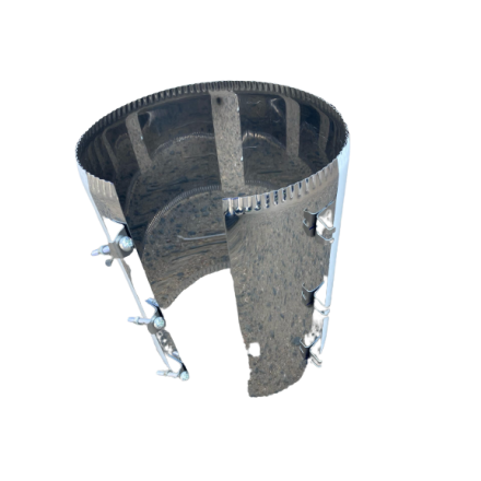 Хомут стяжной усиленный, нерж. ст. 430 Хомут стяжной усиленный, нерж. ст. 430 купить в Могилеве