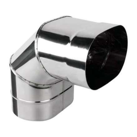 Колено овал. сечения (Отвод) 90 из нерж. ст. 430-0,8 мм, горизонт купить в Могилеве