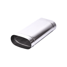 Труба овал. сечения (вставка) L-250 мм из нерж. ст. 304-1,0 мм купить в Могилеве