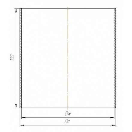 Гильза с конденсатоотводом 2 мм КПД ЧЕРНЫЙ в Могилеве