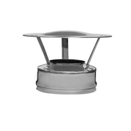 Зонт-оголовок плоский из нерж. ст. 430-430 0,5-0,5 мм, утепл. 50 мм купить в Могилеве