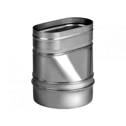 Переход прямой овальный из нерж. ст. 430-1,0 мм купить в Могилеве