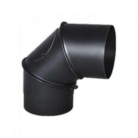 Дымоходное колено (отвод) KAISER PIPES (2мм) трёх-сегментное, поворотное 90° купить в Могилеве