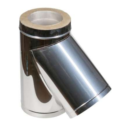 Сэндвич-Тройник 45 из нержавейки фото в Могилеве