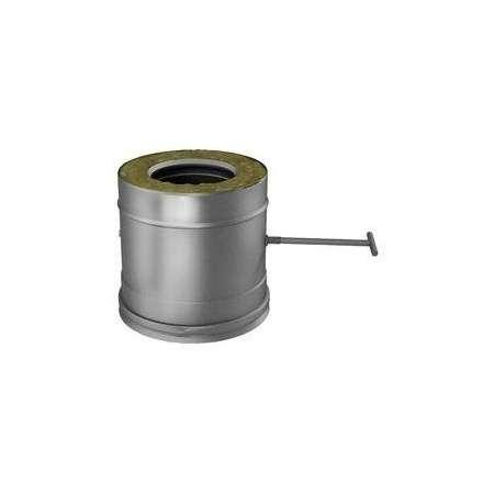 Сэндвич-Шибер поворотный AISI 304/430 1,0мм, изол. 50 мм купить в Могилеве