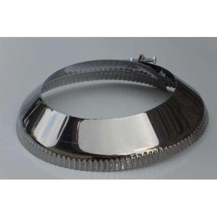 Косынка (юбка) для дымохода  из нерж.ст.  430-0,5 мм купить в Могилеве