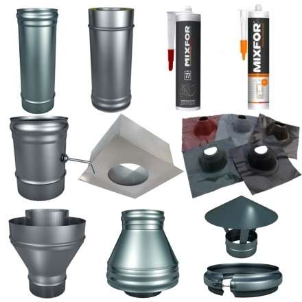 Комплект для печей диаметр 120 мм купить в Могилеве