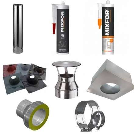 Комплект для печей диаметр 200 мм купить в Могилеве