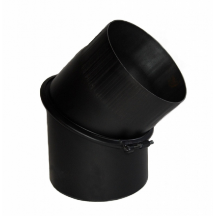 Дымоходное колено (отвод) KAISER PIPES (2мм) сегментное, поворотное 45° купить в Могилеве