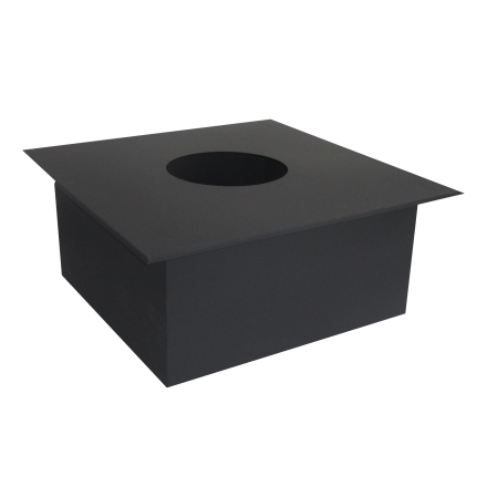 Потолочно-проходной узел (ППУ) КПД ЧЕРНЫЙ под сэндвич купить в Могилеве