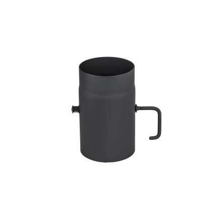 Труба с шибером 250 мм КПД ЧЕРНЫЙ в Могилеве