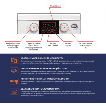 Газовый котел Navien Heatlux NGB210-24K в Могилеве