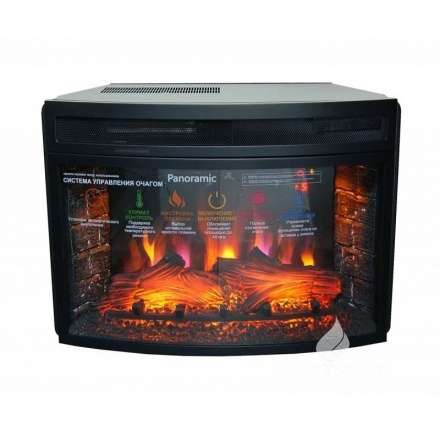 Электрокамин Royal Flame Panoramic 25 LED FX Black в Могилеве