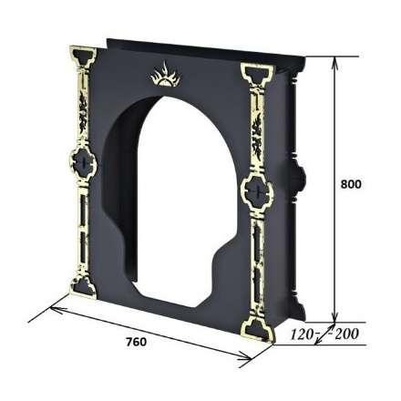 Портал Царь-печи большой стальной в Могилеве