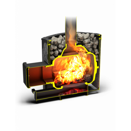Печь для бани Теплодар Былина-18Ч (1.2) в Могилеве