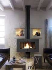 Печь-камин Invicta Antaya в интерьере чугунная Амазонка бай фото в Могилеве