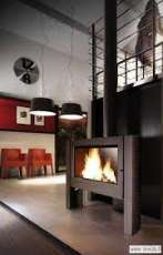 Печь-камин Invicta Antaya в интерьере чугунная Амазонка бай фото в Могилеве