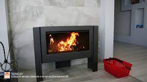 Купить Печь-камин Invicta Itaya в интерьере чугунная в Могилеве в Могилеве