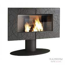 Купить Печь-камин Invicta Symphonia в интерьере чугунная в Могилеве в Могилеве
