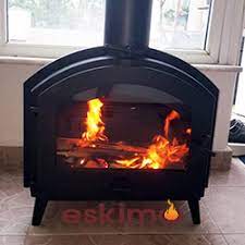 Купить Печь-камин Invicta Stimo в интерьере чугунная в Могилеве в Могилеве