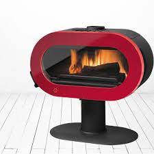 Купить Печь-камин Invicta Fifty Sur Pied в интерьере чугунная в Могилеве в Могилеве