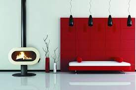 Купить Печь-камин Invicta Fifty Sur Pied в интерьере чугунная в Могилеве в Могилеве