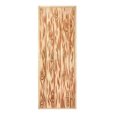 Дверь глухая из цельного массива Озорной Дед 1900x700 липа Класс А коробка из сосны в Могилеве