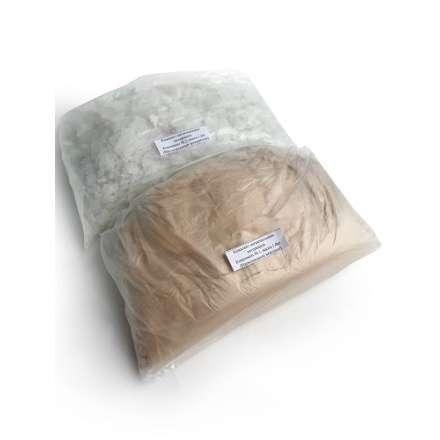 Клей двухкомпонентный для соляных кирпичей (плитки) 3 кг купить в Могилеве