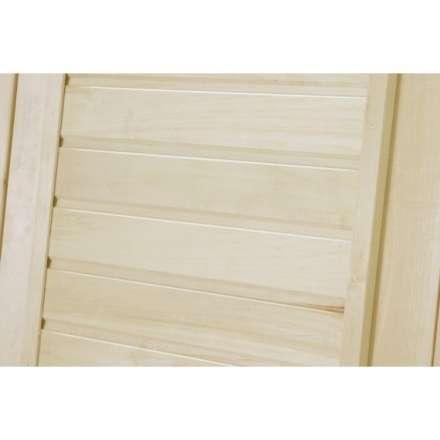 Дверь для бани ComfortProm 700x1900 осина деревянная глухая с фольгой в Могилеве