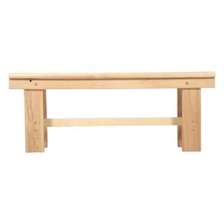 Лавочка разборная 100х33х43 см для бани и сауны (липа) 03600 в Могилеве