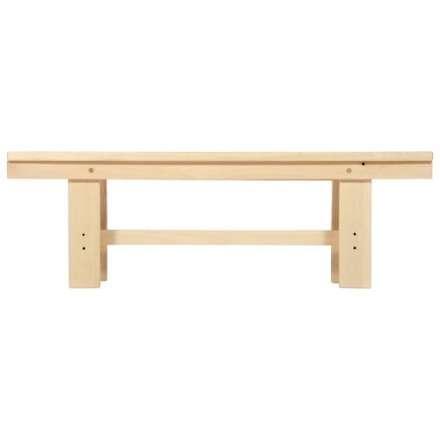 Лавочка разборная 120х33х43 см для бани и сауны (липа) 34002 в Могилеве