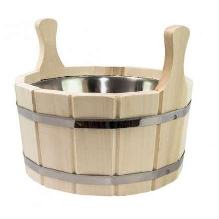 Шайка 5л с нержавеющей вкладкой (ЛТ-12) купить в Могилеве