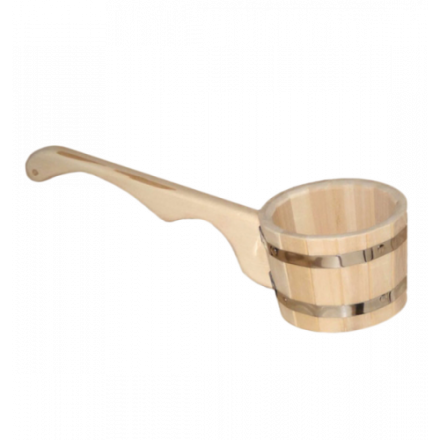 Ковш-черпак 0.6л бондарный с горизонтальной ручкой 03589 купить в Могилеве