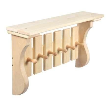 Полка с вешалкой 6 рожков 32412 в Могилеве