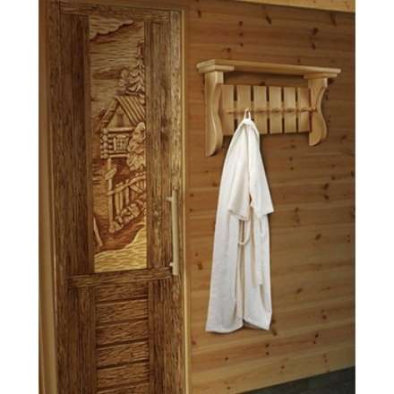 Полка с вешалкой 6 рожков 32412 в Могилеве