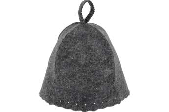 Шапка для бани и сауны Классика серая купить в Могилеве