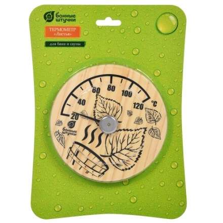 Термометр Листья для бани и сауны 18041 в Могилеве