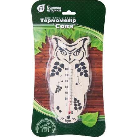 Термометр Сова для бани и сауны 18051 в Могилеве