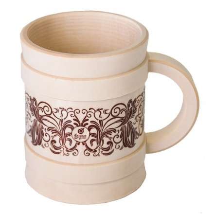 Кружка точёная Бочонок 0.5л 32240 в Могилеве