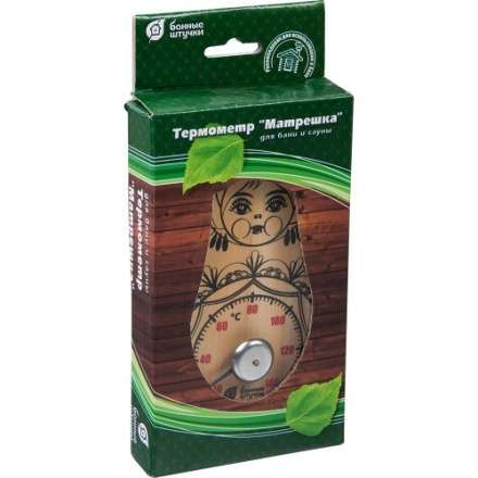 Термометр Матрёшка для бани и сауны 18046 в Могилеве