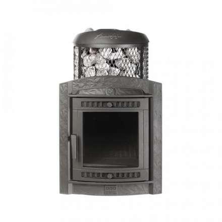 Печь банная ProMetall Атмосфера L комбинированная сетка-ламель Верде Гватемала в Могилеве