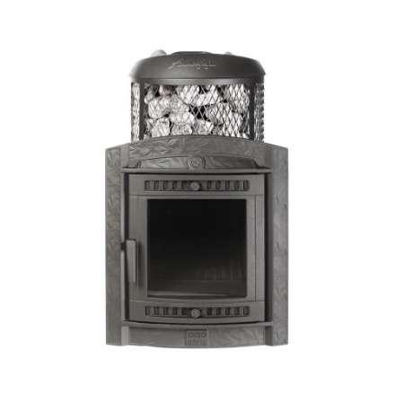 Печь банная ProMetall Атмосфера L комбинированная сетка-ламель Змеевик в Могилеве