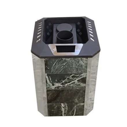 Печь банная Пегас 16 со стеклом в камне змеевик в Могилеве