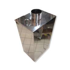 Бак самоварный Прямоугольный d115 мм, 80л; AISI430- 1,0мм в Могилеве