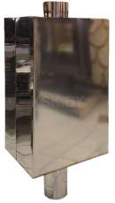 Бак самоварный Прямоугольный d115 мм, 80л; AISI430- 1,0мм купить в Могилеве