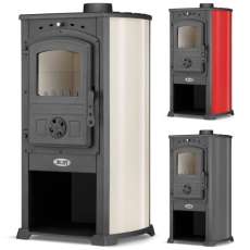 Печь-камин Blist Zar красная фото в Могилеве